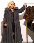 Grey Mink Coat