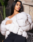 Blue Fox Natural Full Skin Jacket