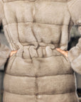 Mink Garment with Silver Blue