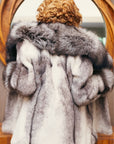 Cross Mink w/ Silver Fox
