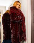 Sculptured Mink Fox Trim