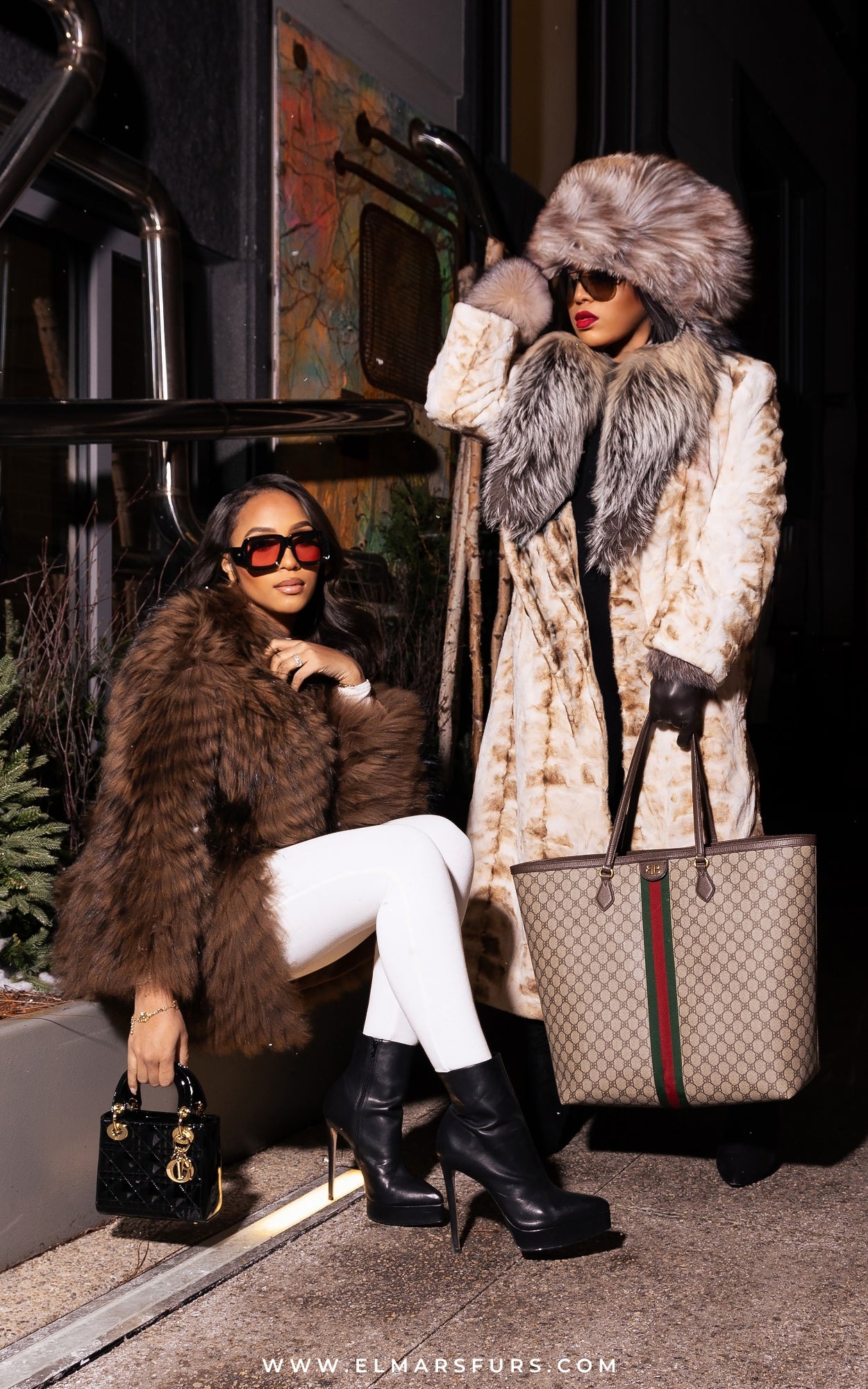 Layered Finn Raccoon Jacket