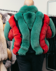Full Skin Fox Bomber
