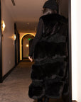 Mink Vest w/ Fox and Persian Lamb