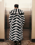 Chinchilla Rex Full Length Coat