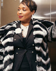 Chinchilla Rex Full Length Coat