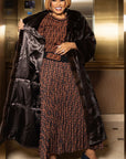 Mink Stroller with Hood