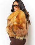 Full Skin Red Fox Jacket