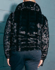 Diamond Mink Jacket w/ Fox Collar