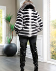 Chinchilla Rex and Silver Fox Jacket