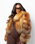 Full Skin Red Fox Jacket