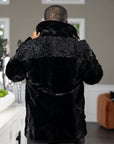 Persian Lamb and Sheared Mink Jacket