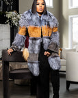 Multi Mink, Fox, and Rex Stroller