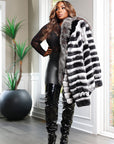 Chinchilla Rex and Silver Fox Jacket