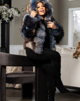 Multi Color Fox Jacket