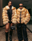 Natural Red Fox with Rex Jacket