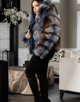 Multi Color Fox Jacket