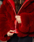 Fire Red Full Skin Fox Bolero