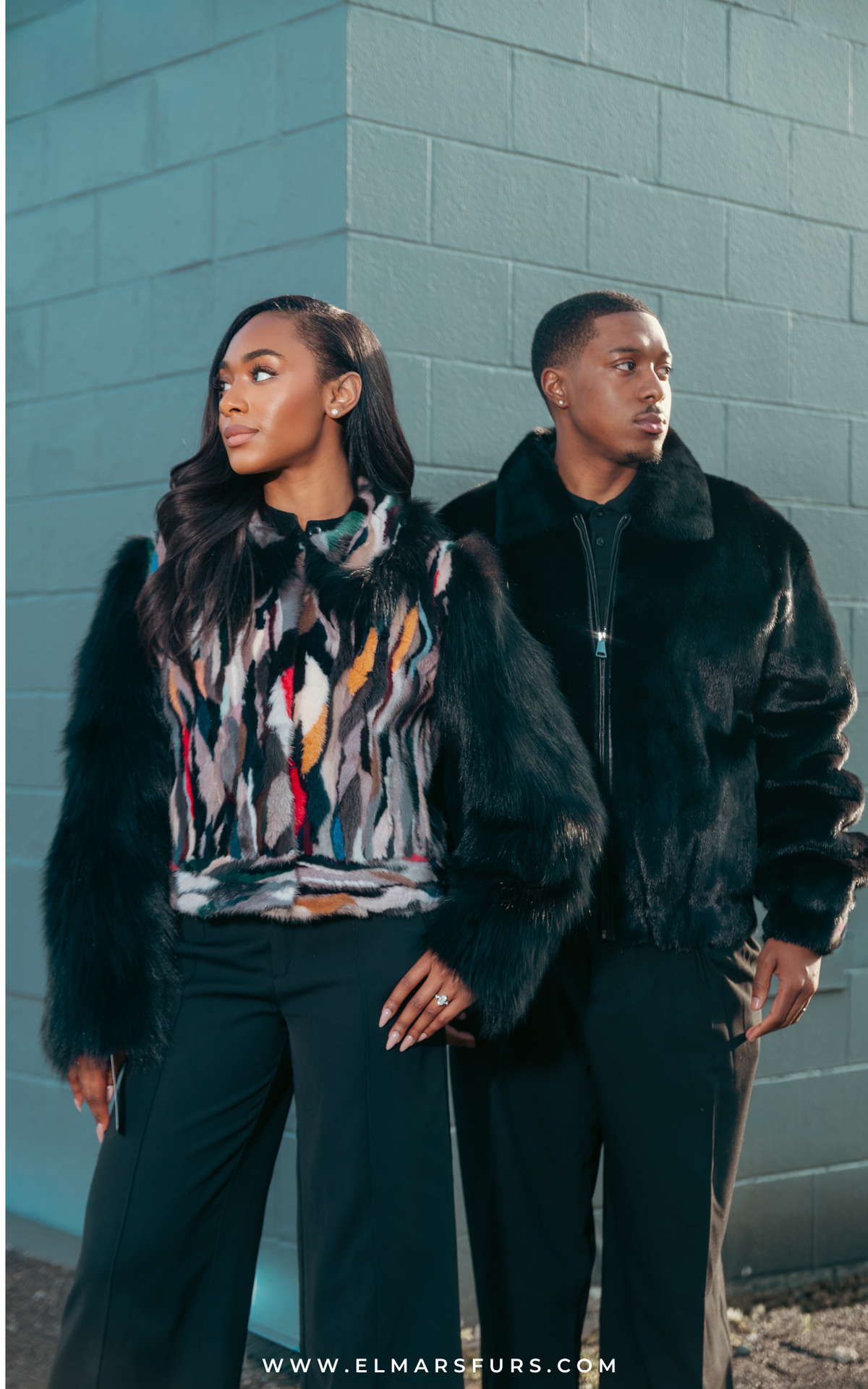 Men’s Black Mink Jacket