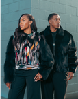 Men’s Black Mink Jacket