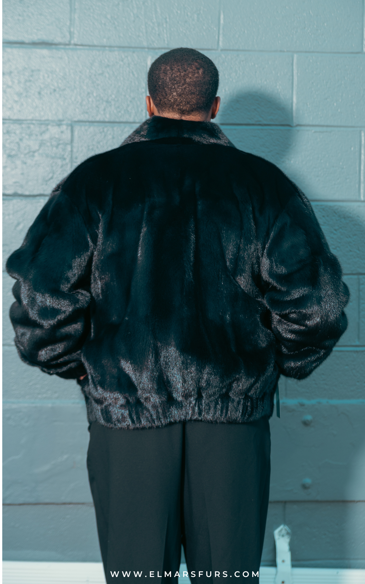 Men’s Black Mink Jacket