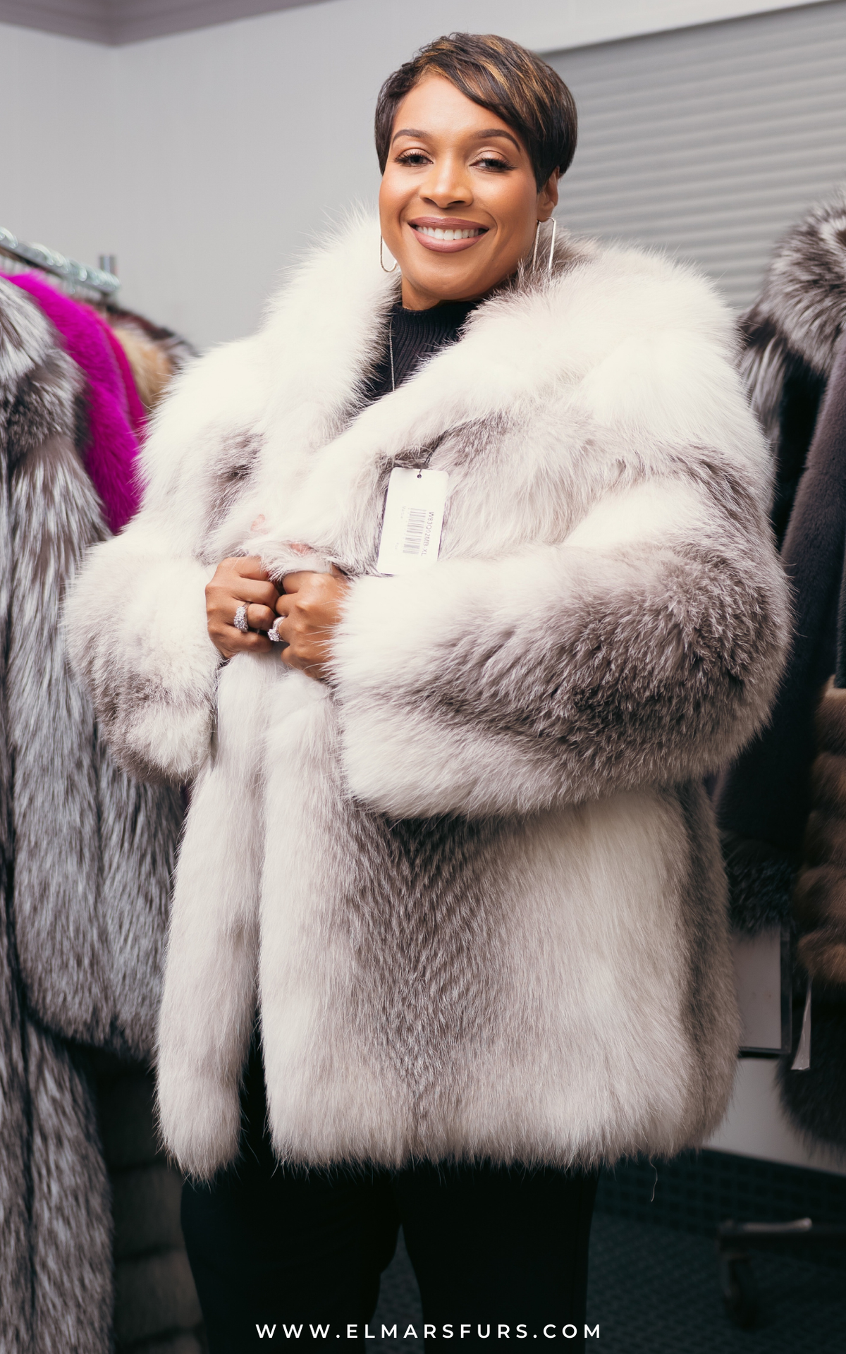 Crossing Fox Feather w/ Hood