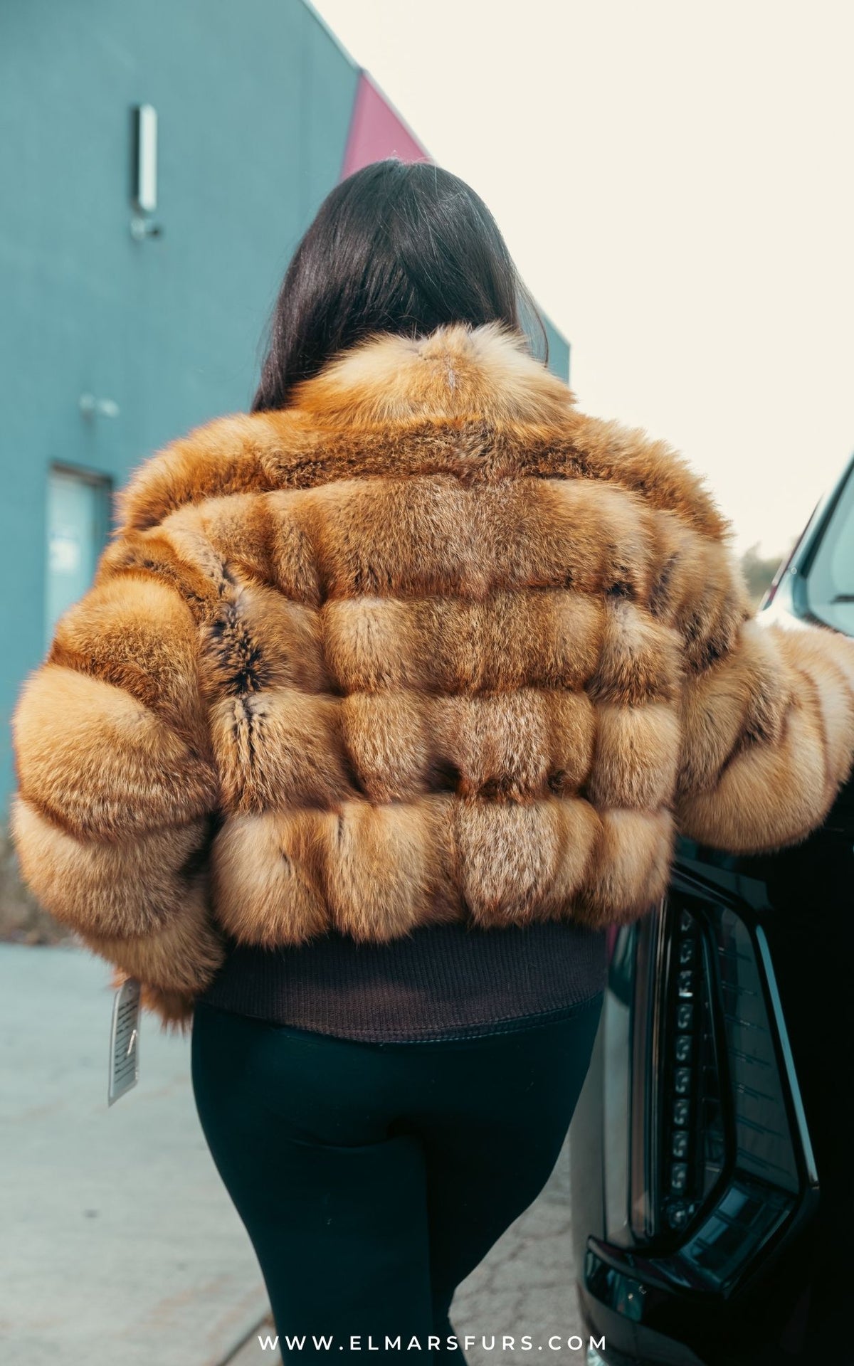Red Fox Cropped Jacket