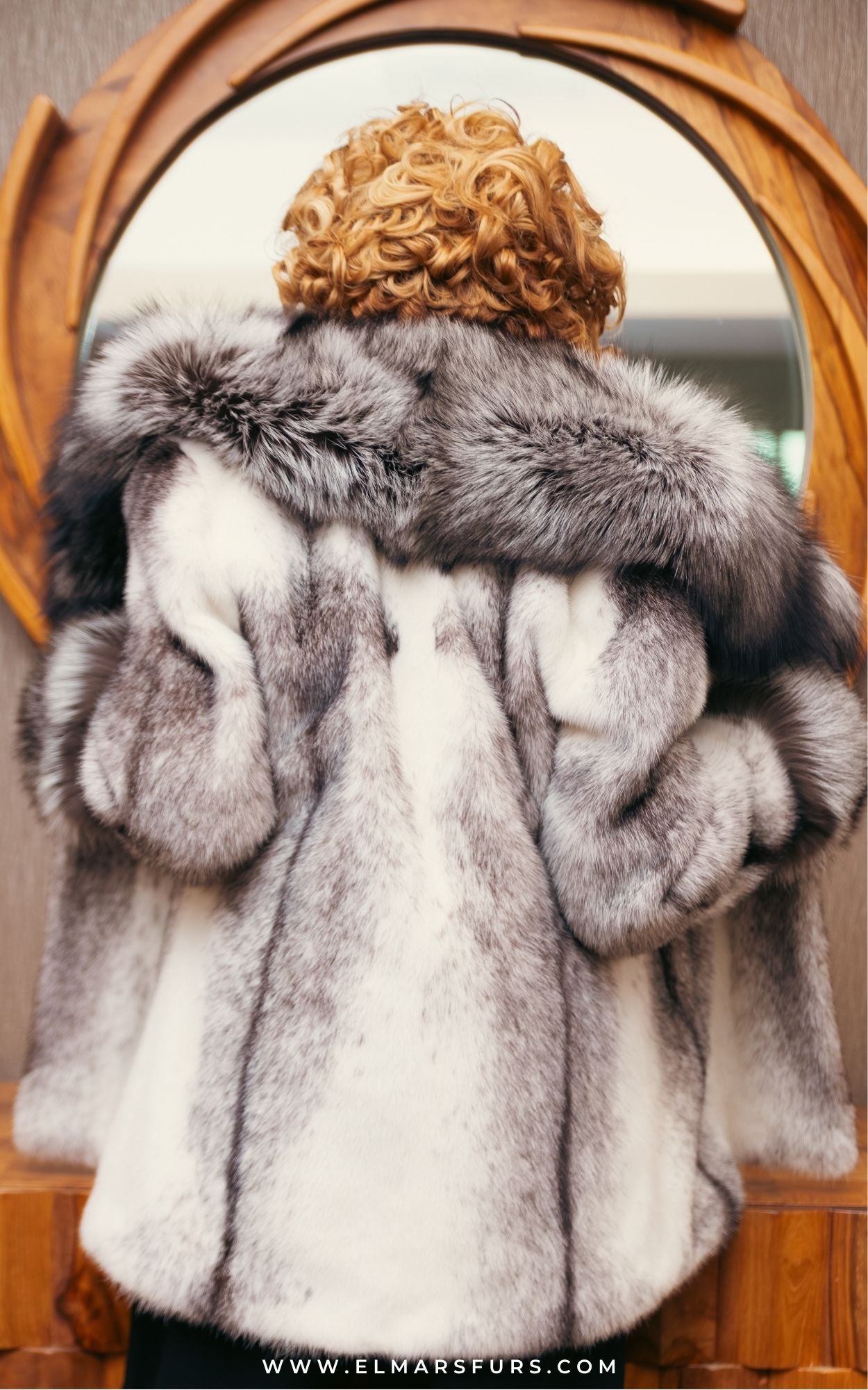 Cross Mink w/ Silver Fox