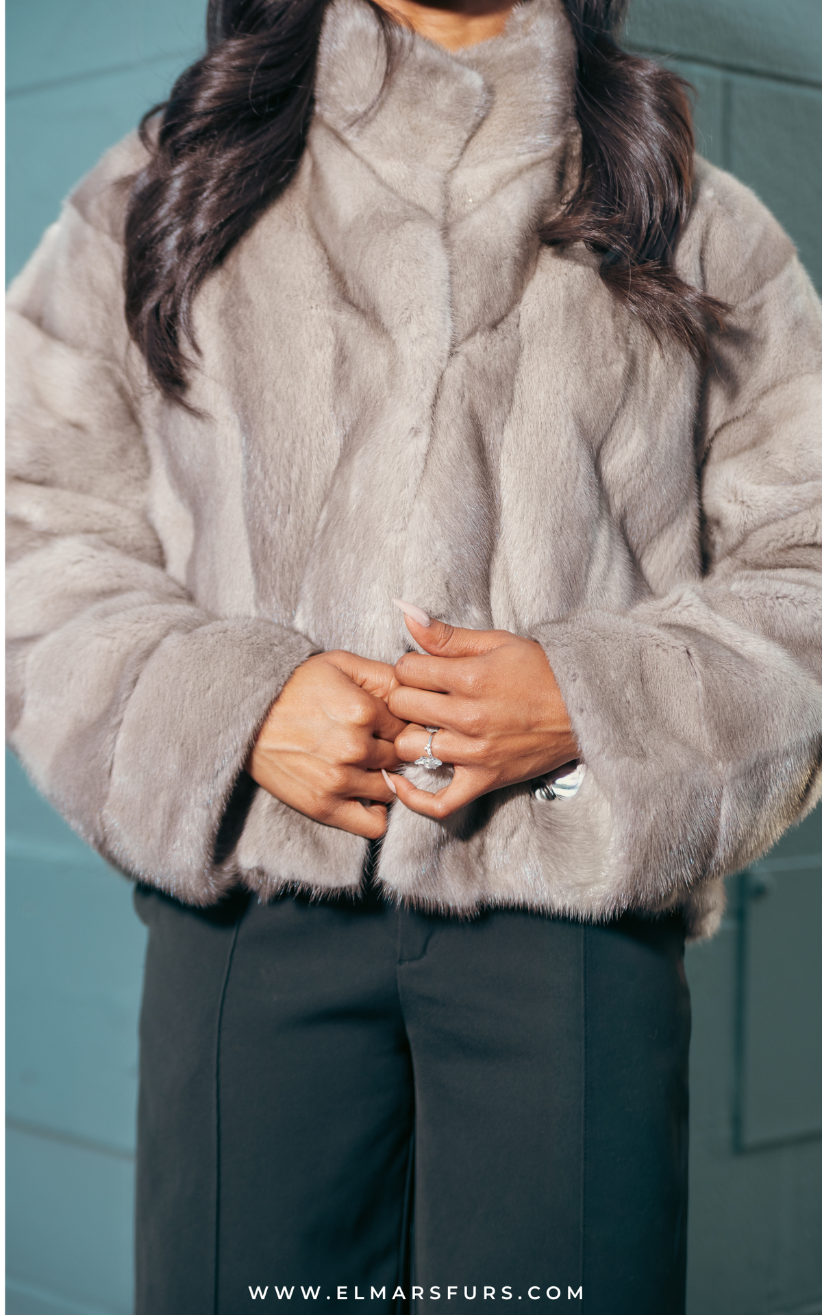 Taupe Mink Jacket