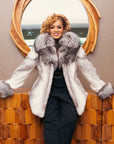 Cross Mink w/ Silver Fox