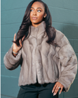 Taupe Mink Jacket
