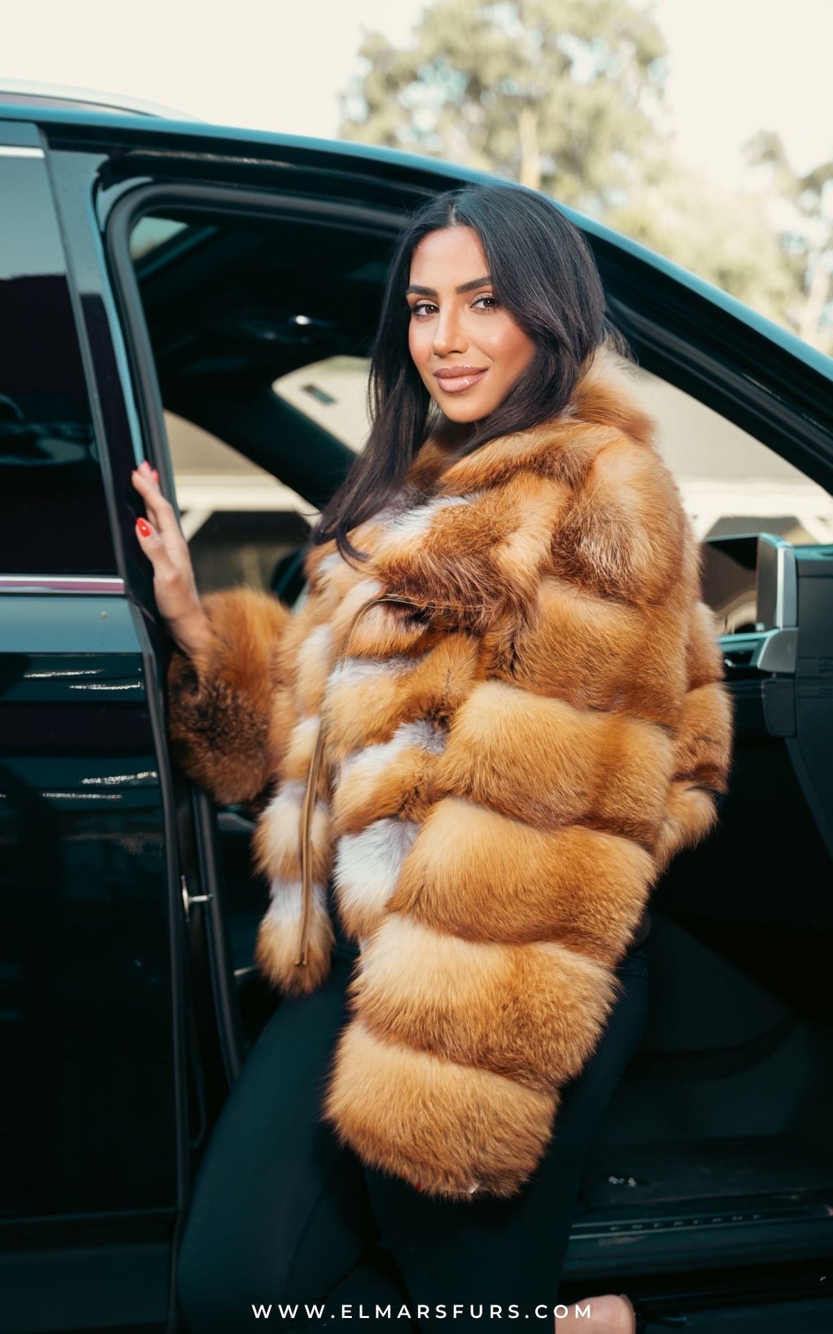 Red Fox Cropped Jacket