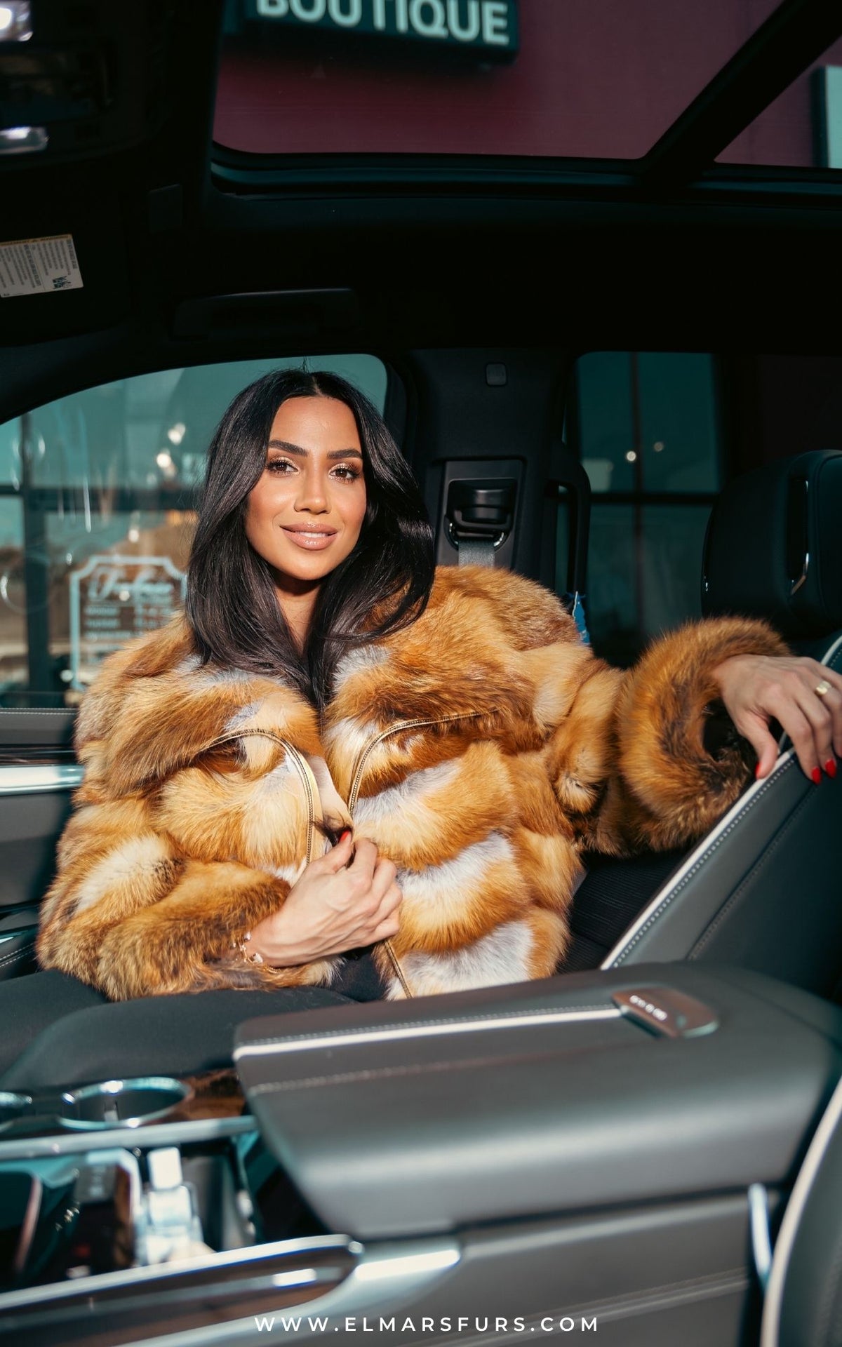 Red Fox Cropped Jacket