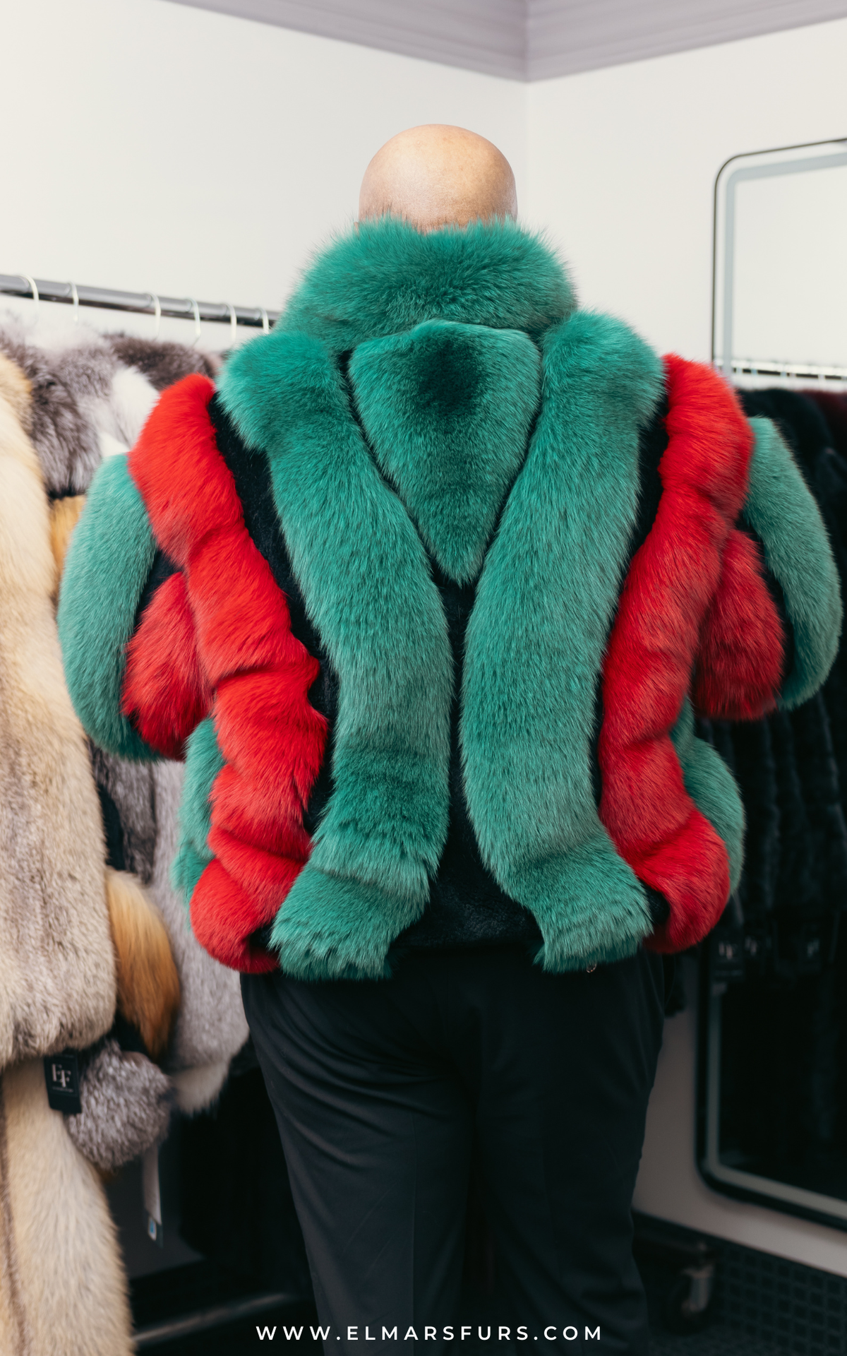 Full Skin Fox Bomber