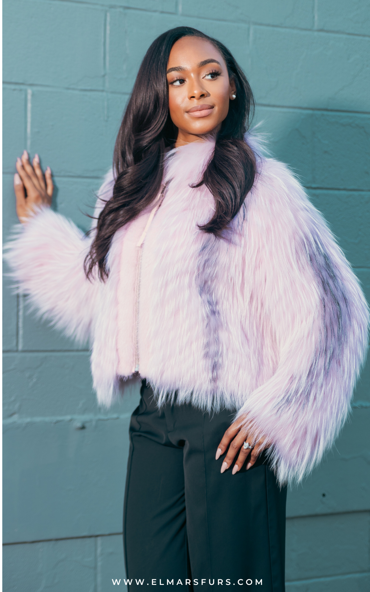 Pink Fox Jacket