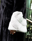 Ranch Fully Let Out Mink Coat w/ Sapphire Trim