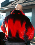 Men’s Degrade Full Skin Mink Jacket