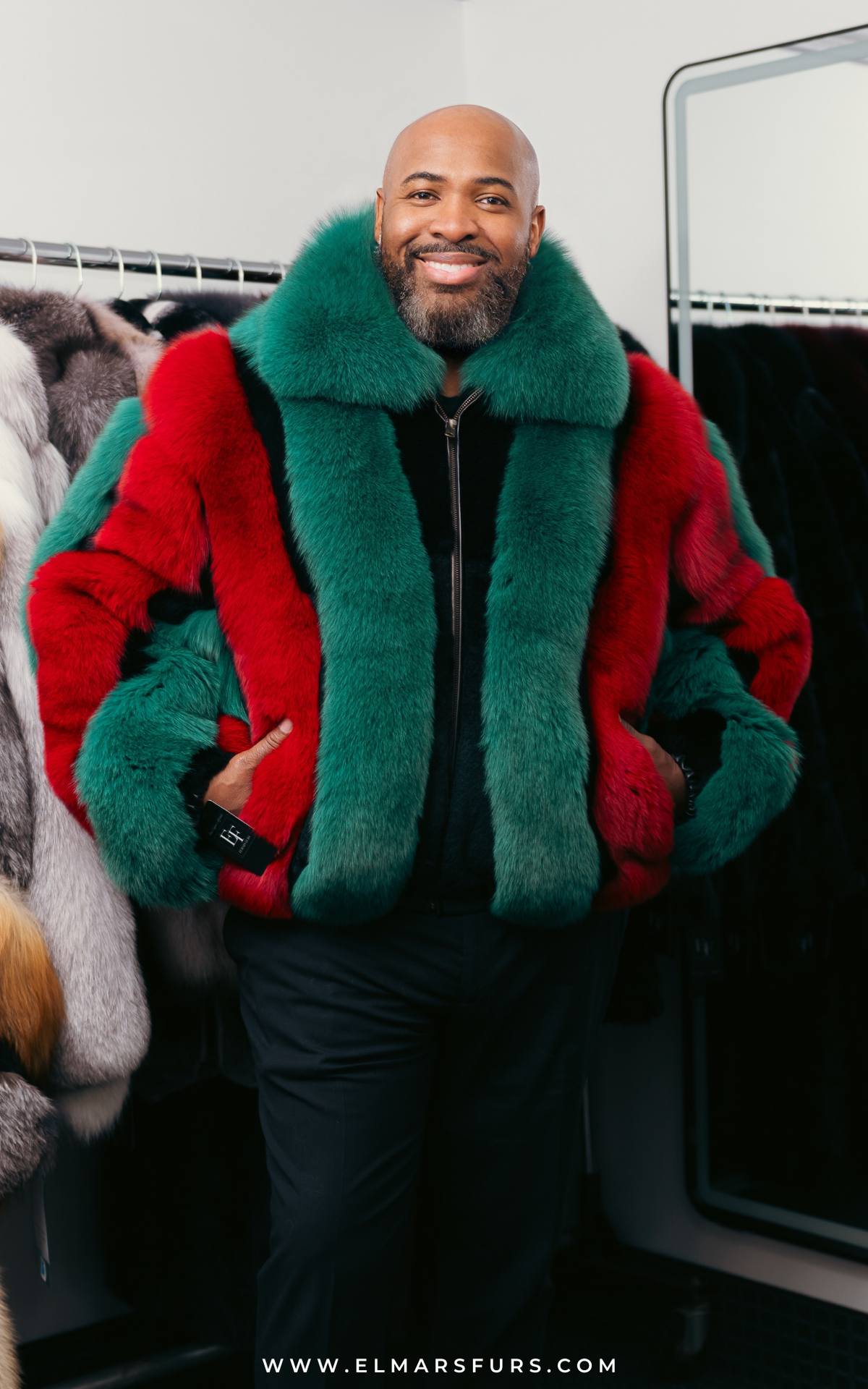 Full Skin Fox Bomber