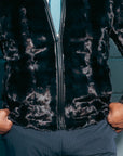 Diamond Mink Jacket w/ Fox Collar