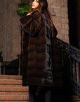 Mahogany Mink Coat