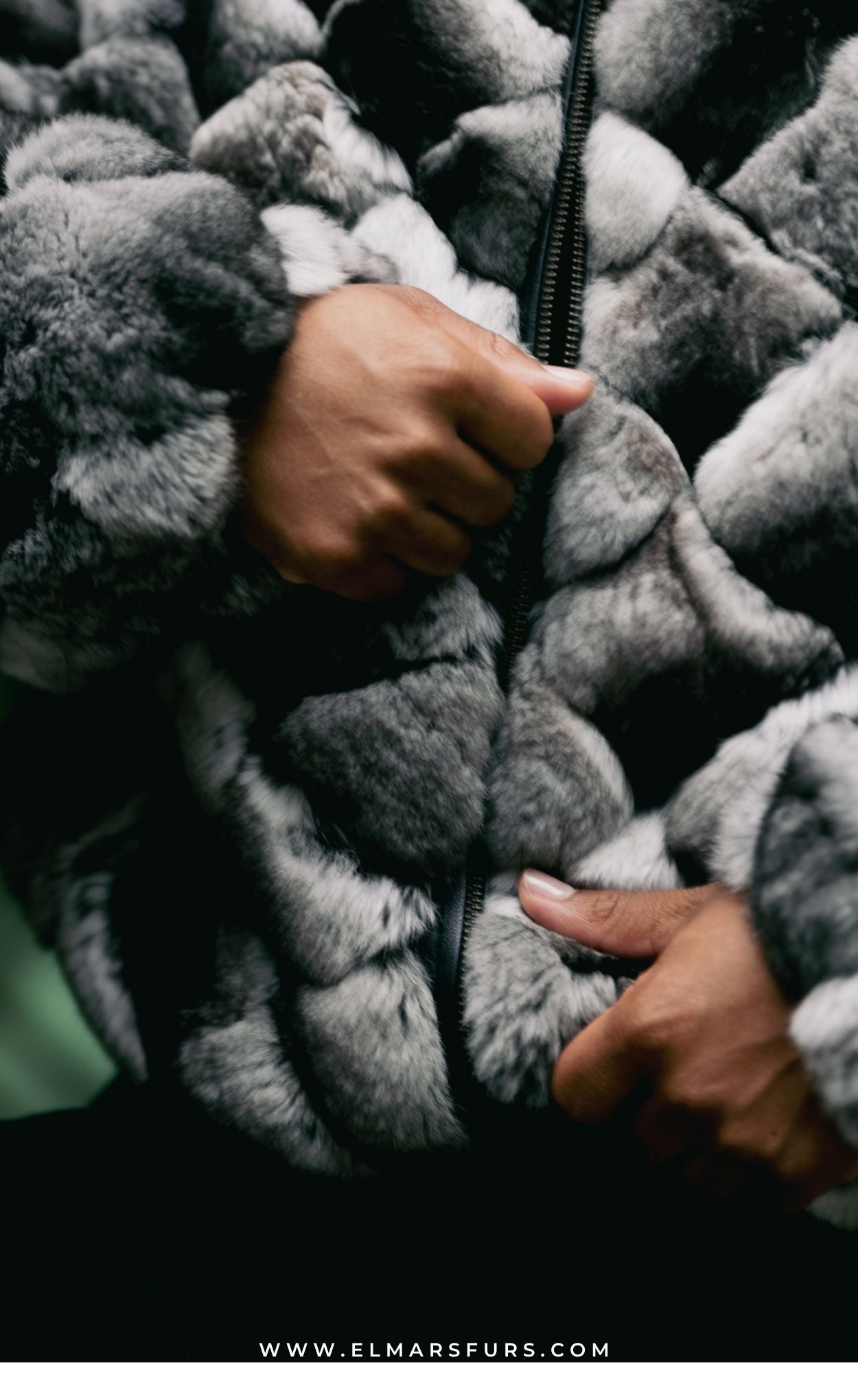 Designer Chinchilla Jacket