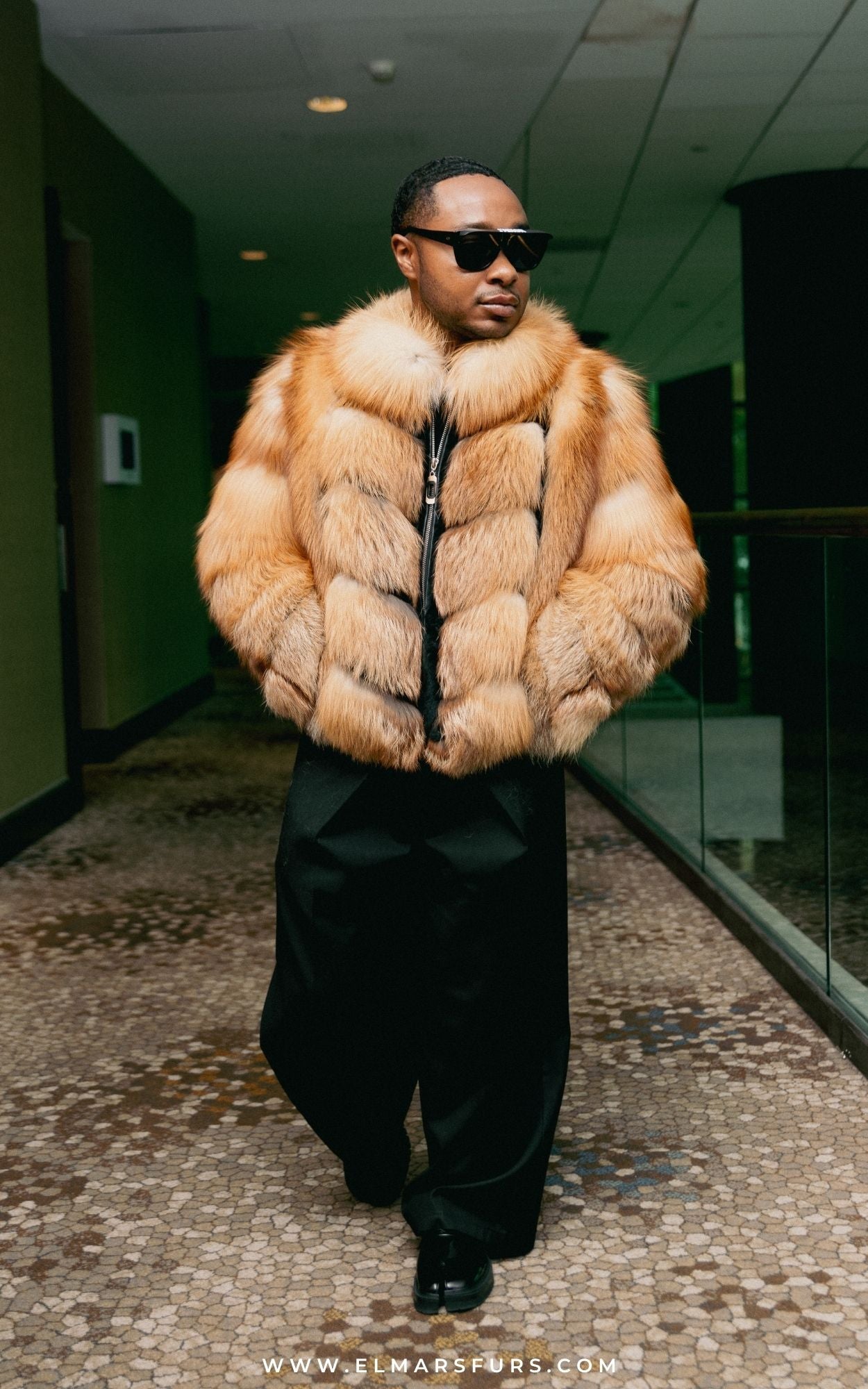 Natural Red Fox with Rex Jacket