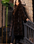 Mahogany Mink Coat