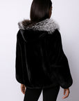 Ranch Dyed Fully Let Out Bomber with Fox Trim Hood